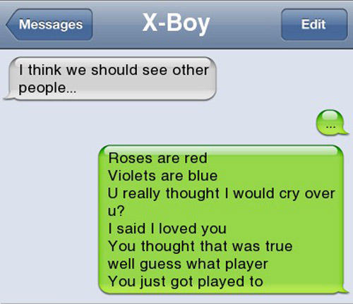 16 Painfully Awkward Text Message Break-Ups - Page 2 - MyFanatic