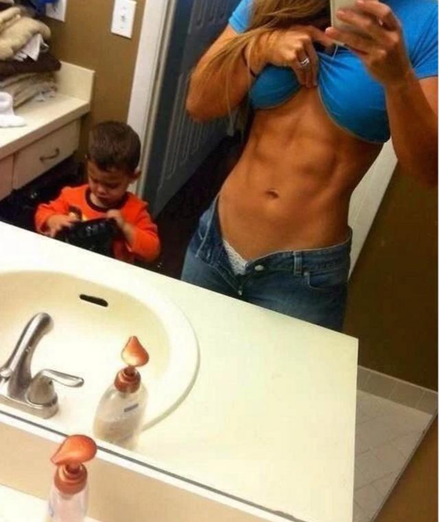 Bad parenting. 